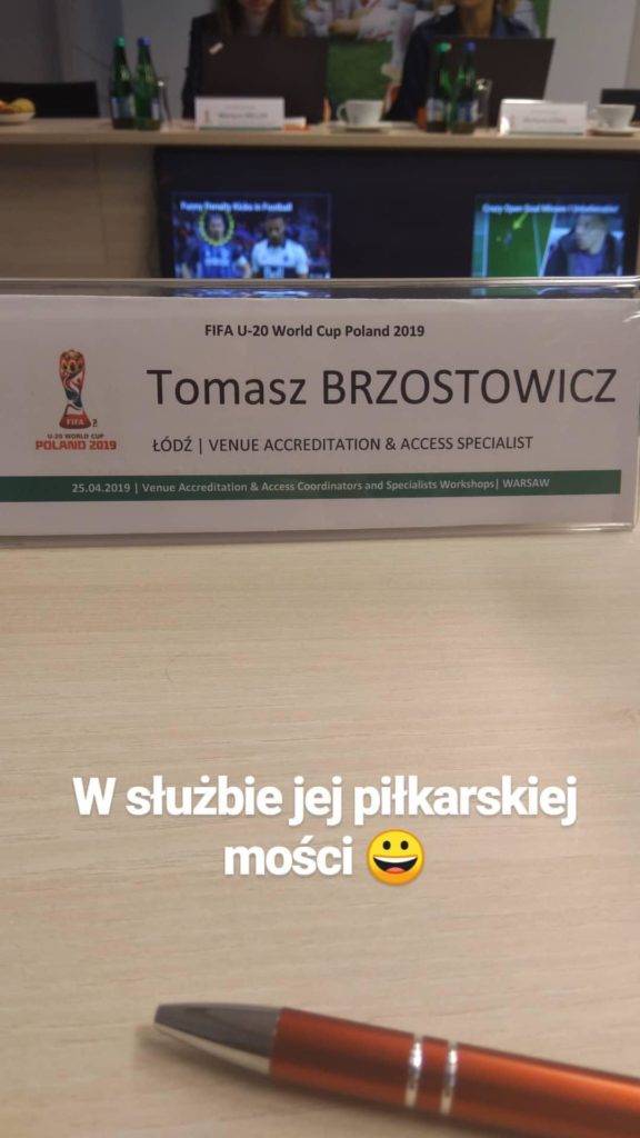 Szkolenie zespołu akredytacji FIFA U20 World Cup